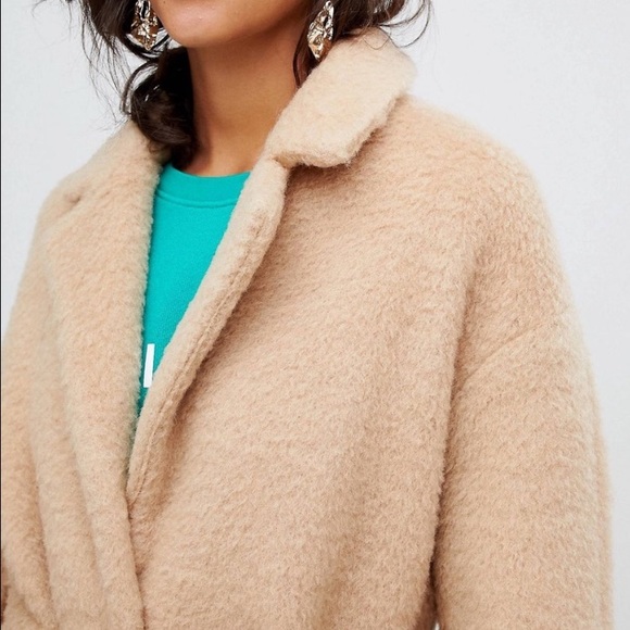 Whistles Long Textured Belted Coat - Picture 2 of 8